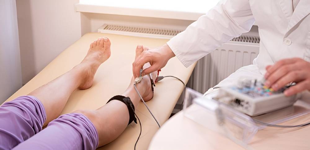 تشخیص افتادگی پا