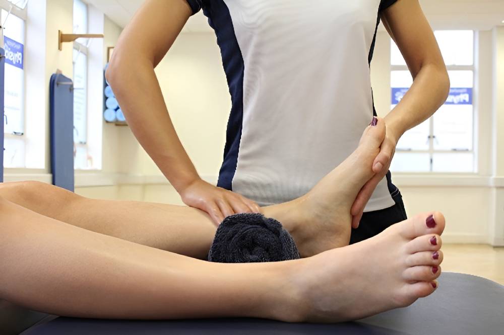 درمان قوس زیاد کف پا با فیزیوتراپی