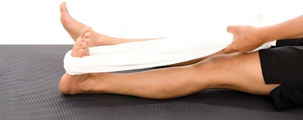 کشش با حوله