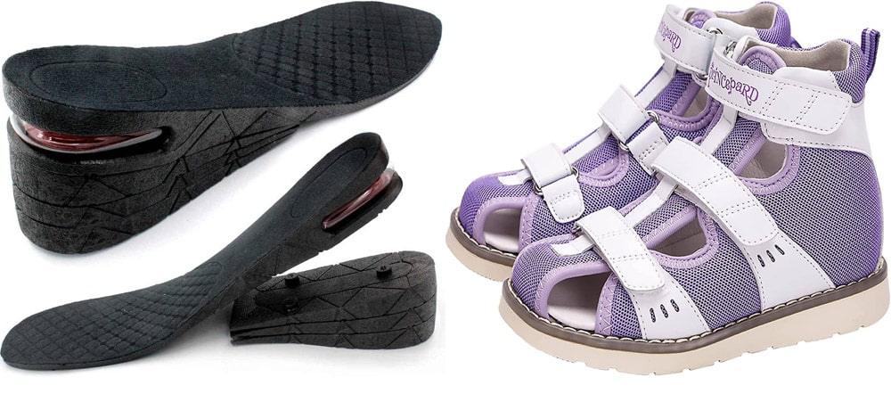 کفی و کفش طبی برای درمان راه رفتن روی پنجه پا