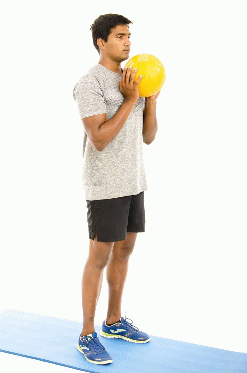 حرکات اسکات با توپ